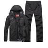Winter Tracksuits Men Set Thicken Fleece Hoodies +Pants Suit Warm Casual Men 'S Sportswear Coats