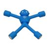 Silicone Magnetic Figure Flexible Robot Shape Strong Magnets for Refrigerator Whiteboard Office Use and Home Organization
