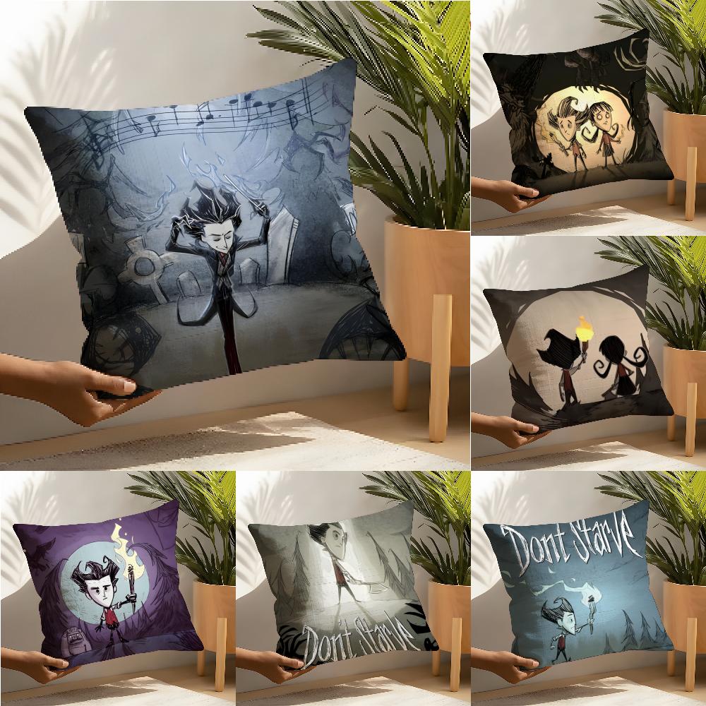 Hot game Dont Sstarve Pillow Case Home Living Room Decoration Linen Pillow Cases Cushion Cover