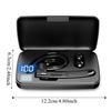 Rotatable Business Headset Screen Display Wireless Headphones Bluetooth Earphone  Sports