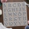 4Pcs 4 Styles Plastic Heat Transfer Film Logo Stickers Set for DIY T-Shirt Letter A~Z 345~380x355~375mm 1pc/style