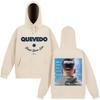 Rapper QUEVEDO Donde Quiero Estar Harajuku Hoodie Unisex Oversized Sweatshirt Long Sleeve Loose Fashion Man's Hoodies Streetwear
