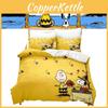 Cartoon Print Digital Duvet Cover Pillowcase Set Bedroom Gift Bedding