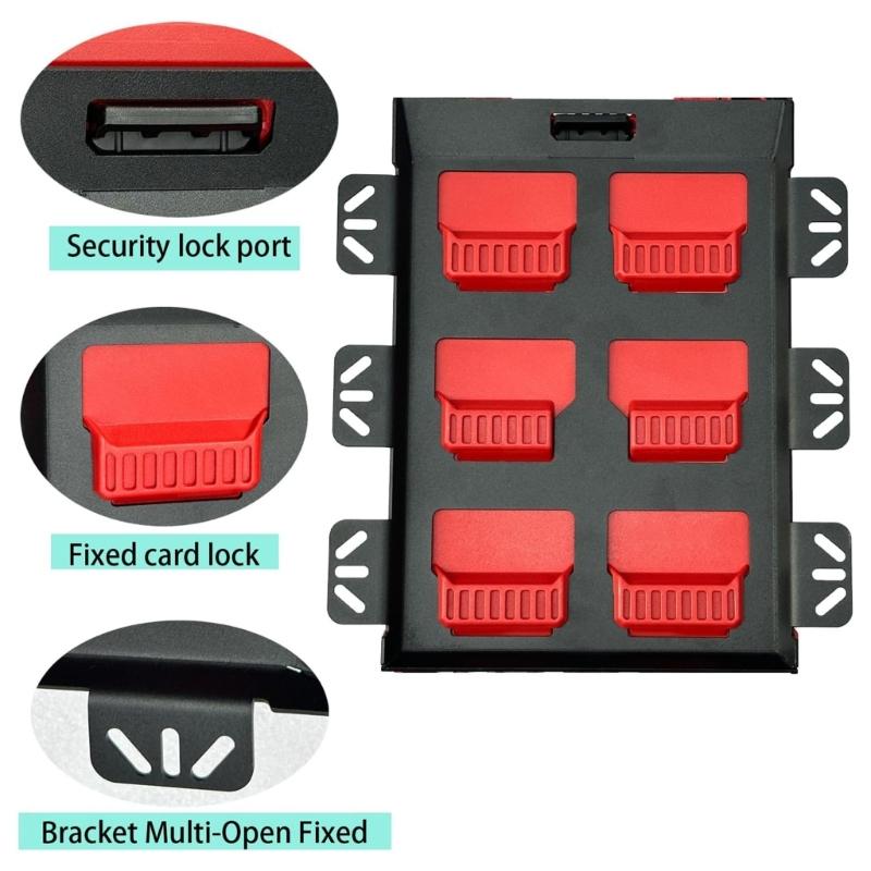 Крепление на стену для Packouts Металлическая монтажная база для хранения ящиков с инструментами на стене или полу Пластина половинной ширины для организации инструментов