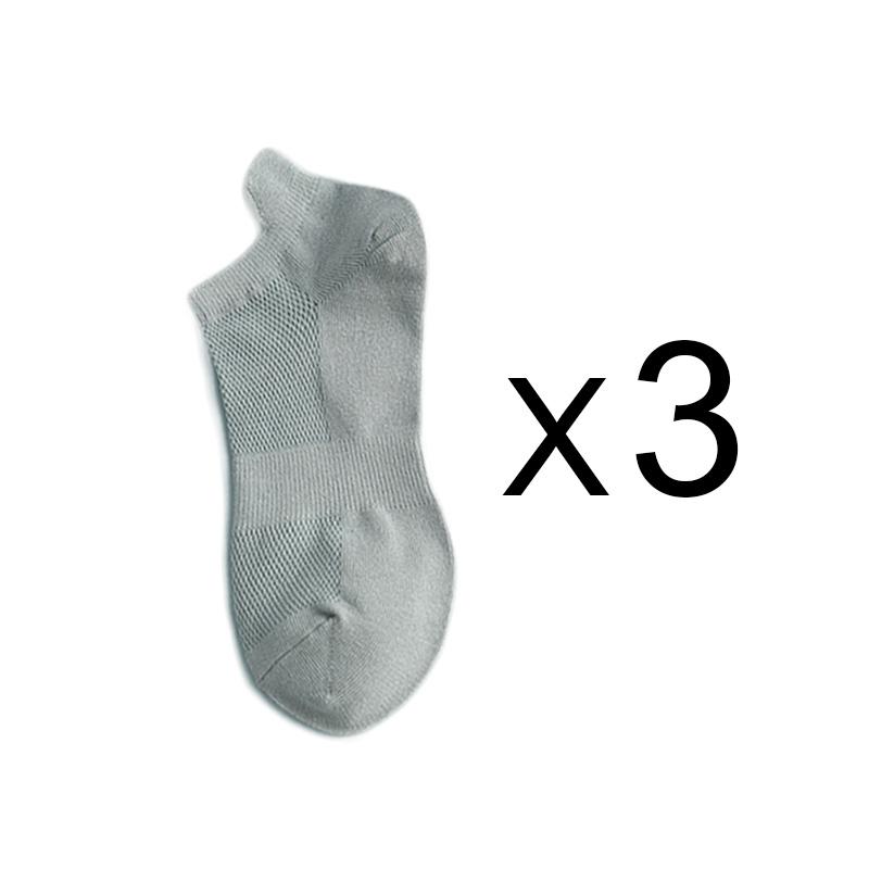 3 пары хлопковых носков для женщин и мужчин, короткие, до щиколотки, высокого качества, дышащие, летние, повседневные, модные, с низким вырезом, женские носки