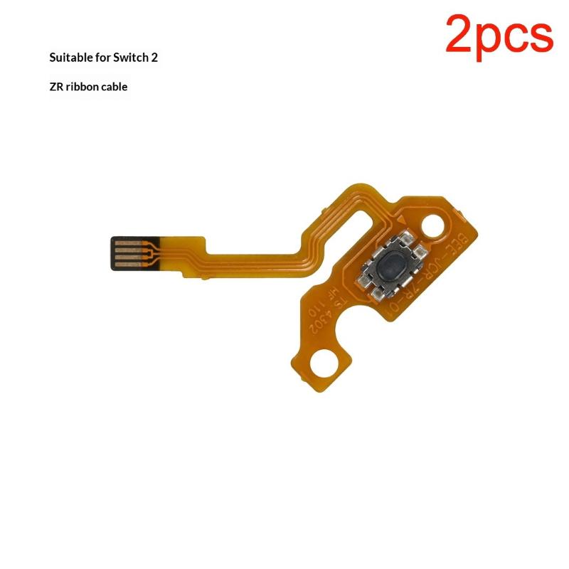 2Pcs For Switch 2 Joycon Button Key Ribbon Flex Cables For Switch 2 Ns2 Left Right Controller Zl Zr Button Cable