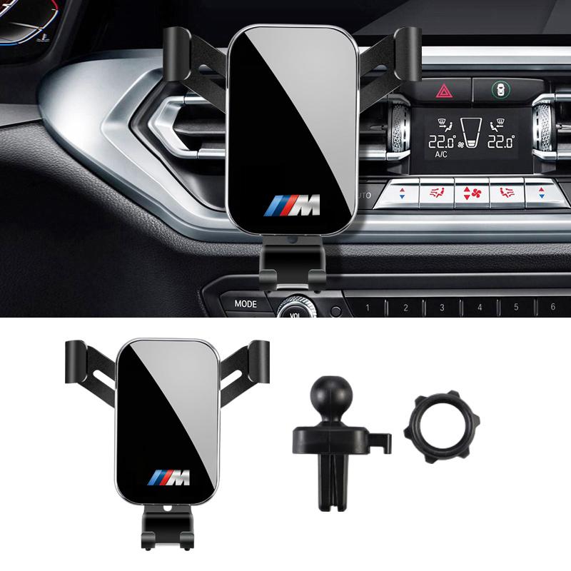 Car Accessories Phone Holder Air Vent Clip GPS Navigation Tool Sticker For BMW G80 G06 G07 G42 G14 G15 G16 F20 F21 M2 M3 M4 M5 M KS6