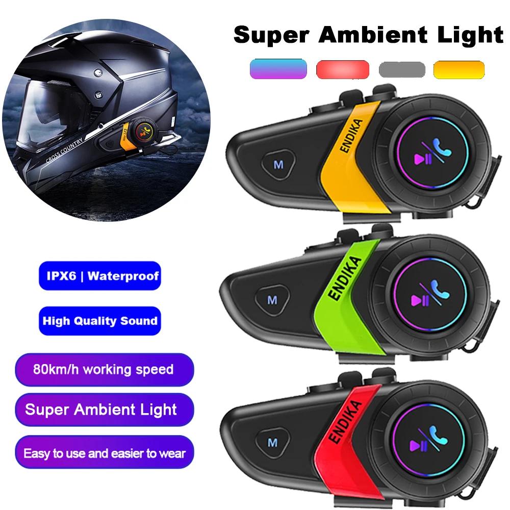 LX3 гарнитура Bluetooth для шлема 1200 мАч мотоцикл BT5.0 беспроводная гарнитура громкой связи стерео анти-помехи водонепроницаемая легкая гарнитура