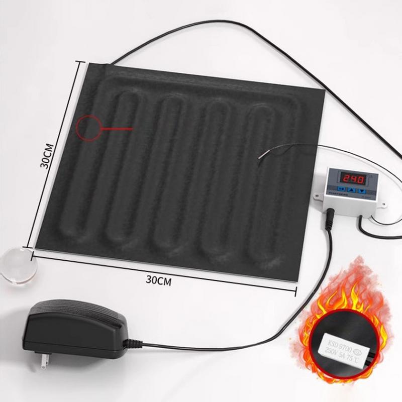 Ящик для расстойки теста с подогревателем, точный контроль температуры, расстойка для хлеба, складная коробка для закваски