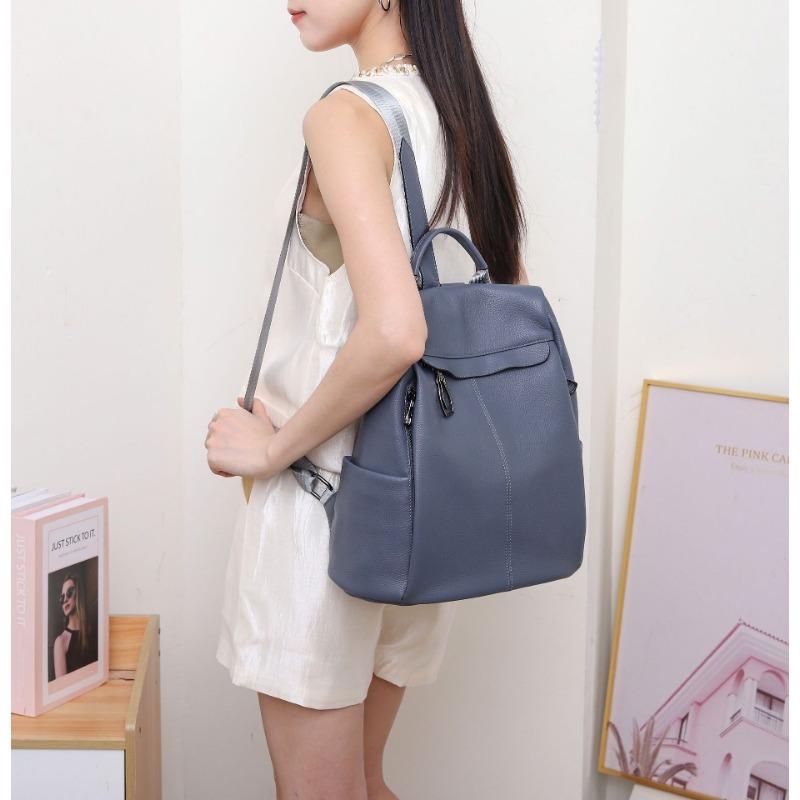 Натуральная кожа рюкзак для поездок на работу рюкзак большой вместимости дорожная сумка школьный ранец