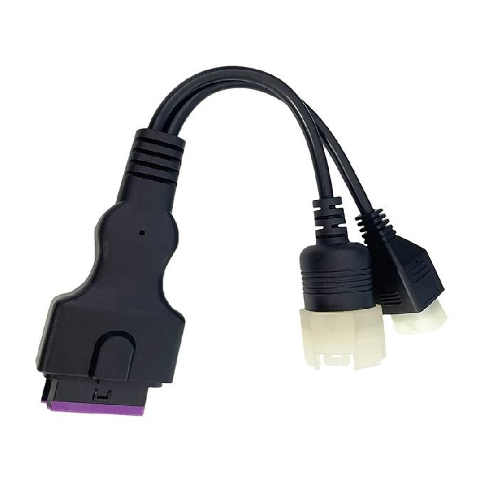 2-в-1 OBD2 16-контактный на Suzuki 4+8 pin Адаптер для диагностики лодочного мотора Suzuki для Suzuki SDS 8.40 Кабель OBD для гидроцикла