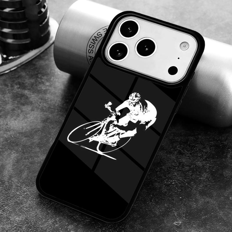 BIKE CYCLING Sport Phone Case For iPhone 17 16 15 14 13 12 11 Pro Max Plus 17Air Soft Silicone Cover