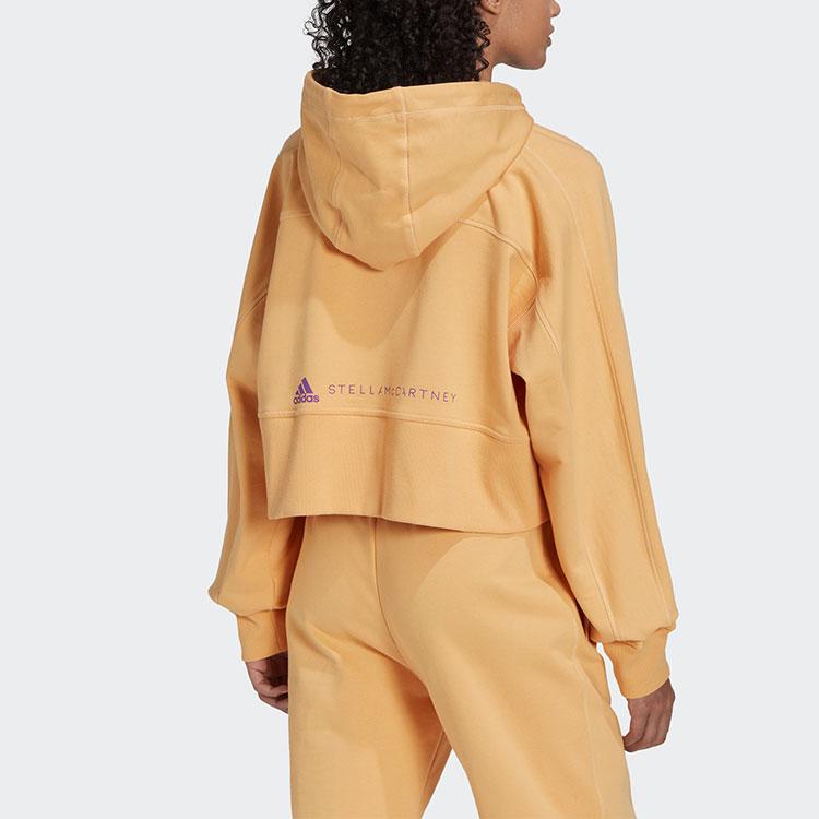 adidas FW22 Stella McCartney Куртка с капюшоном женская Верхняя одежда Желтый IB5890