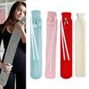 72cm Warm Water Bag Leak-proof Water-filled Waist Warmer Soft Long Hot Water Bottle Bag  Foot