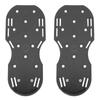 Lawn Aerator Shoes with Strap Lawn Aerating Sandals Garden Grass Loosening Tools for Courtyards Black