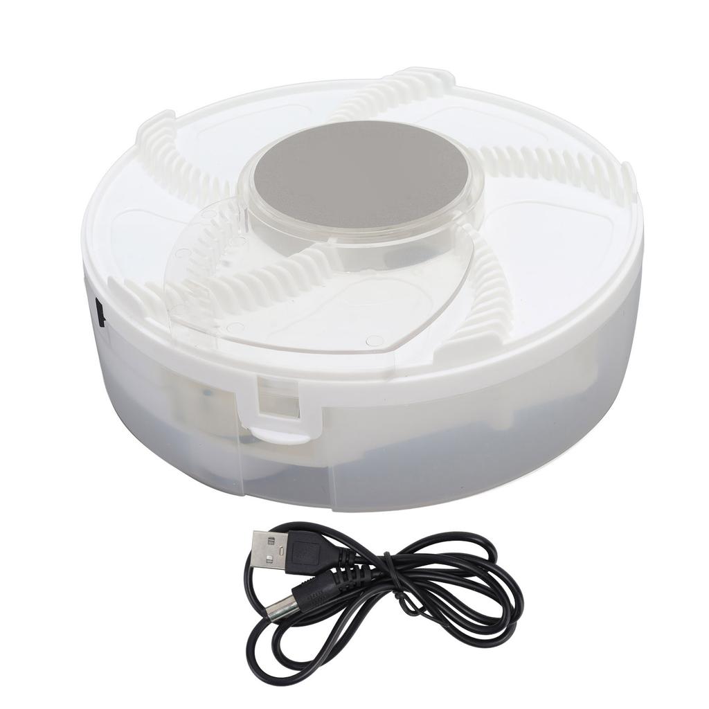 Pest Trap Device USB Power Supply ABS Automatic Pest Catcher for Restaurant Kitchen White