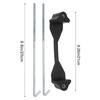 Aluminum Alloy Battery Hold Down Bracket Universal Battery Retainer Bar  Marine Battery