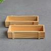 Vintage Wood Garden Flower Planter Succulent Pot Rectangle Trough Box Plant Bed Planter Succulent Flower Plant Container Box