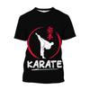 Japan Training T-shirt Men's 3d Karate Printed Tee Tops Oversized Short-sleeved High-quality Sportswear Men Quick-drying T Shirt