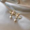 Versatile Bow Girl Earrings with Elegant Geometric Shapes, Personalized and Trendy Earrings for Women