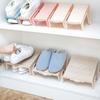 Пластиковая подставка для хранения обуви PP Синий/Бежевый Держатель для обуви Новый Органайзер для хранения обуви Домашний