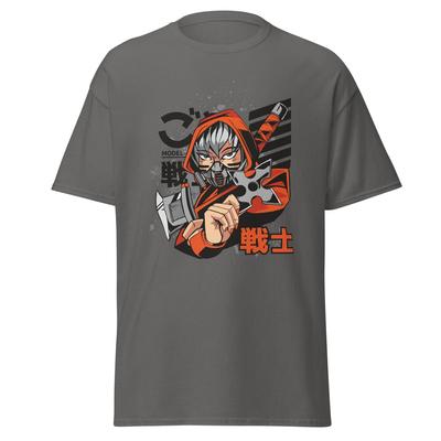 Modern Ninja Warrior T-Shirt, Stealth Assassin Graphic Tee, Urban Samurai Shirt, Manga Style Ninja Gift, Unisex T-Shirt