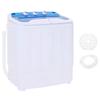 Mini Washing Machine with Spin Dryer and 2 Compartments 5.6 kg