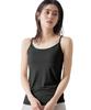 Майка-топ без косточек и бюстгальтер размера 3L с защитой от УФ-лучей, влагоотводящий, быстросохнущий (Охлаждающая защита), Черный,