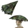 Portable Sun Shade Umbrella Hat Folding Women Men Outdoor Fishing Hiking Camping Parasol Foldable Brolly Cap