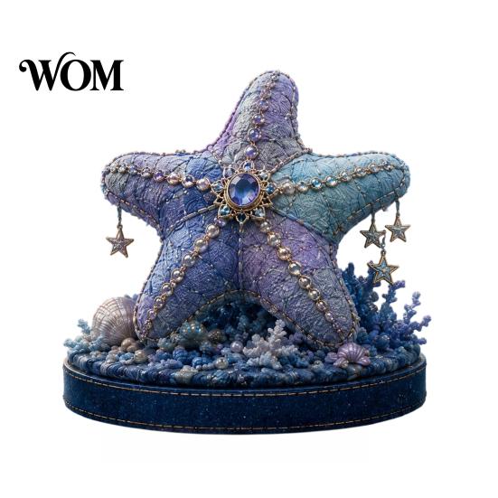 Sea Animal Supplies Kit DIY Patchwork Doll Kit, Handmade Gnome Sewing Set Cloth for Home Decor, Fabric Cartoon Dragon Crafts Beginner Decorative