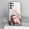 Чехол для телефона Singer B-Billie E-Eilish-H для Samsung S25,24,23,22,30,21,10,9,Ultra,Plus,Lite,FE,4,5 G Мягкий черный чехол