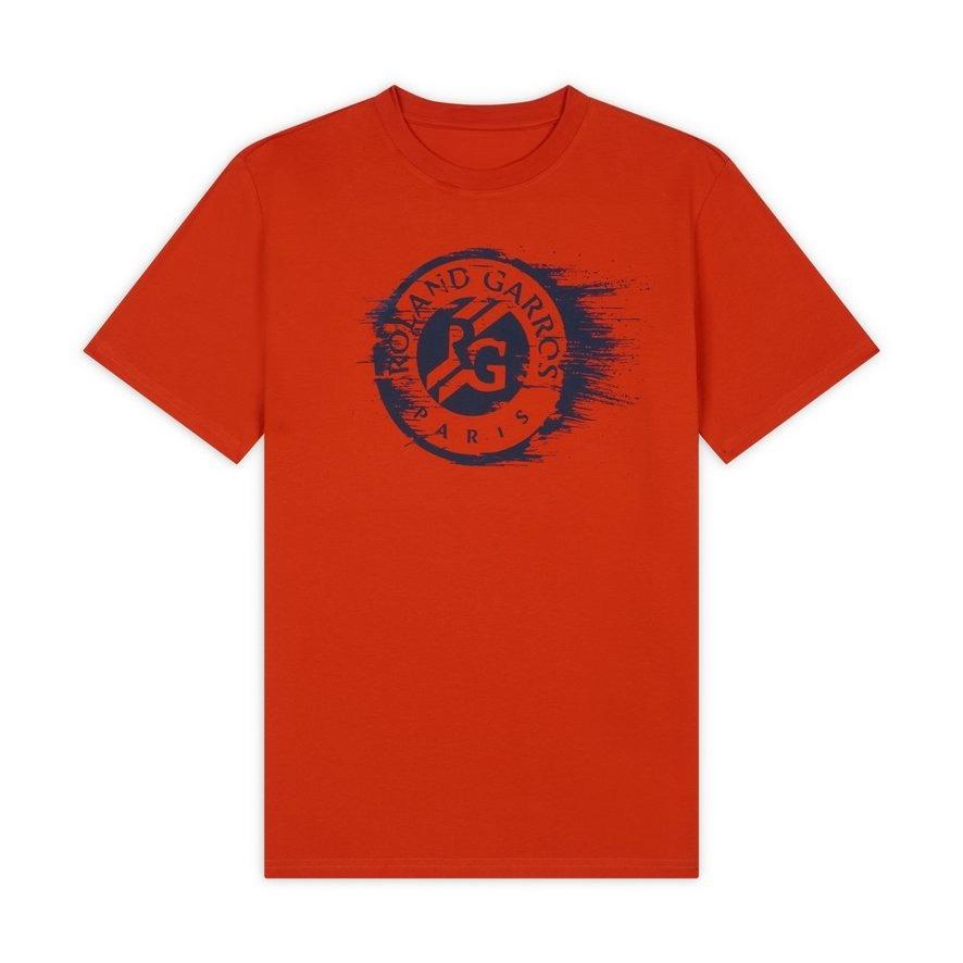 Теннисный турнир Открытый чемпионат Франции Ролан Гаррос Логотип Мужская Женская Футболка 2025 Лето Чистый Хлопок Повседневная Спортивная Джерси С Коротким Рукавом Топ