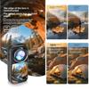 For Insta360 X6 Lens Protector 10H Tempered Glass Anti-Scratch Camera Lens Guard No Black Edge Snap-On Protective Cover