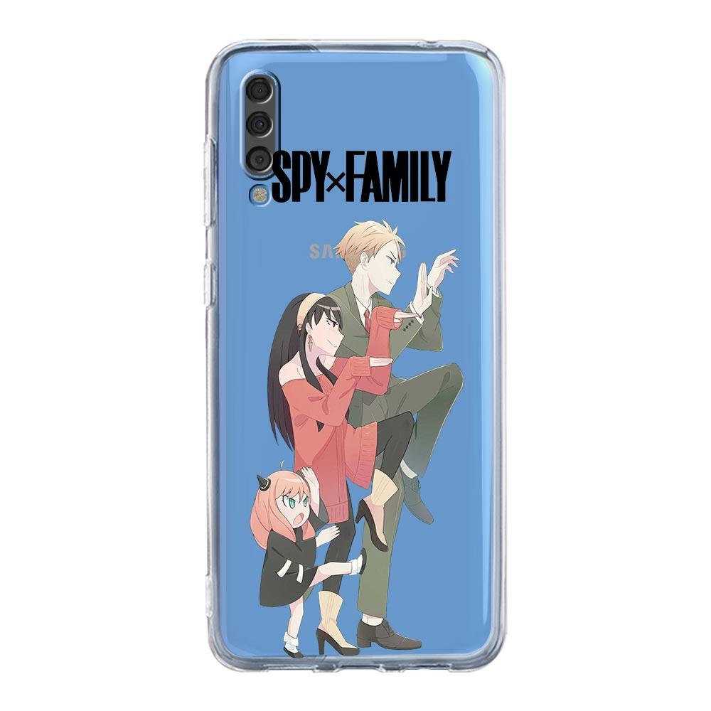 Чехол для телефона Spy x Family Anya Forger с аниме для Samsung Galaxy A50 A70 A30 A40 A20E A10 A10S A20S A02 A04s A12 A22 A32 A52S A72 5G