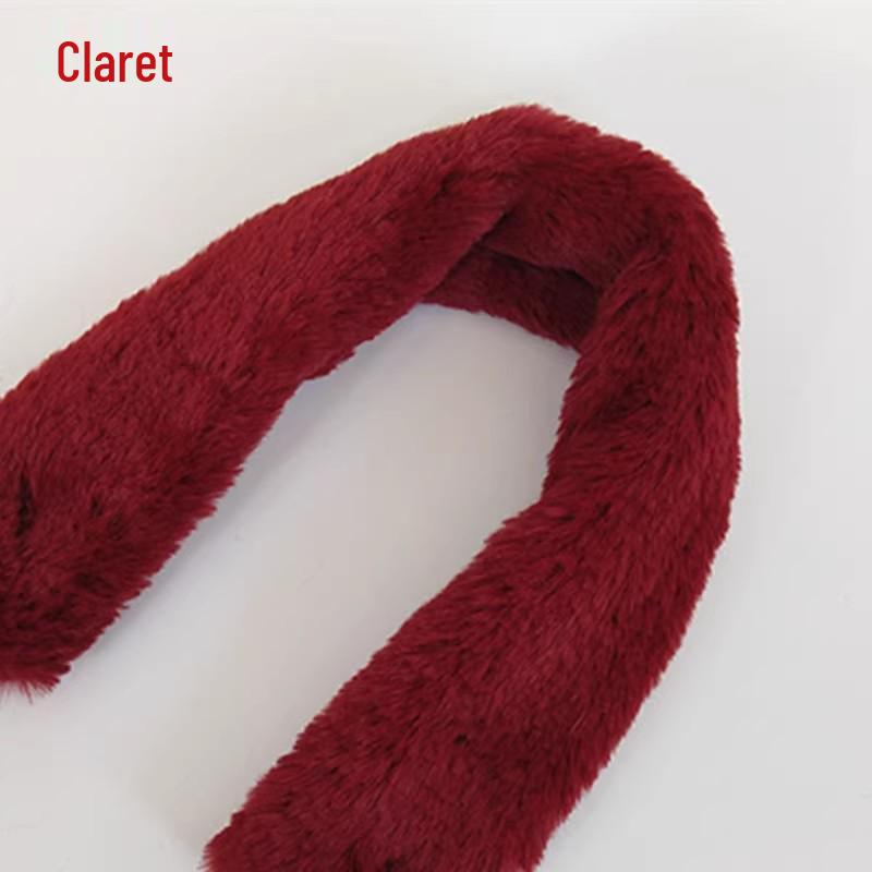 Женский плюшевый широкий меховой плечевой ремень для сумок - Универсальная замена для сумок через плечо и на одно плечо