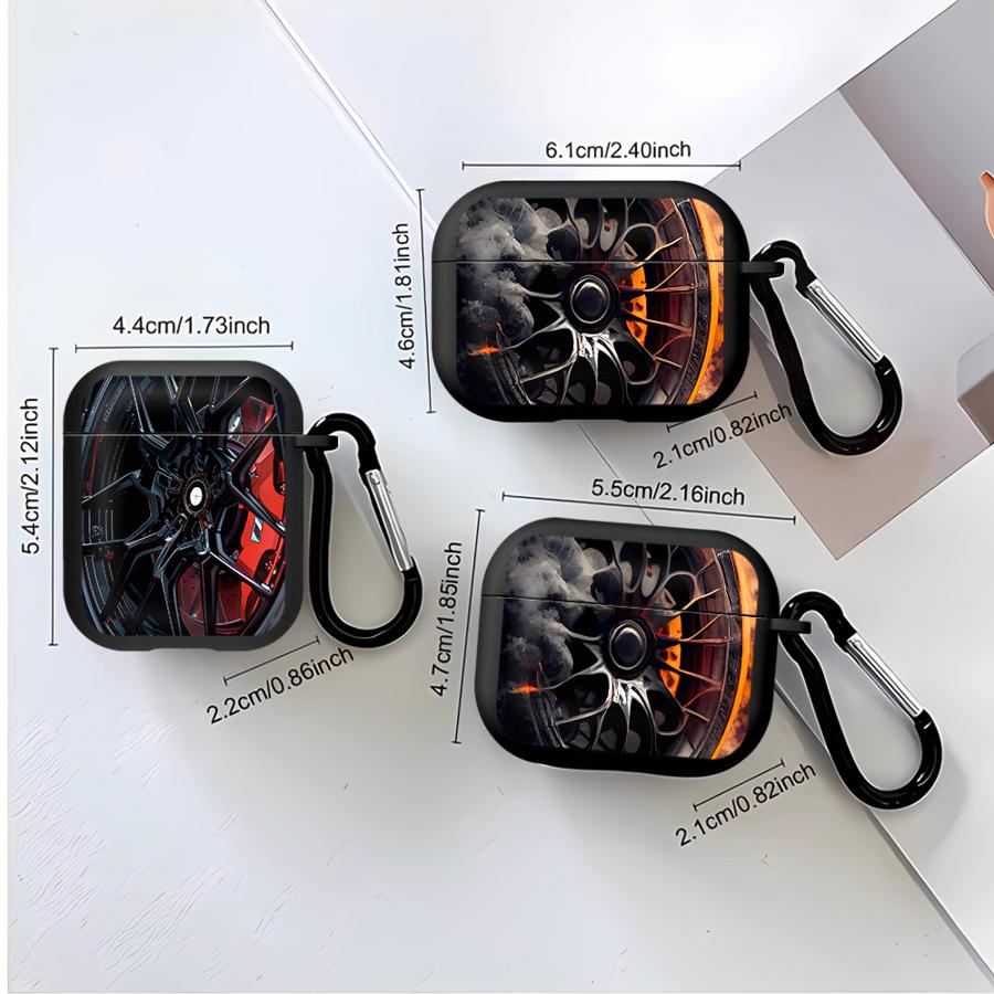 Чехол для наушников Чехол-крышка Для Airpods Pro3 2 Pro2 3 1 Pro 4 Колесо автомобиля