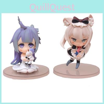 Azur Lane Uss Harman Hms Unicorn Q ПВХ Аниме Кукла Дисплей Коллекционная для Фанатов