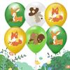 Festive Safari Theme Party Decorations With 23/25 Pcs Jungle Animal Balloons For Memorable Birthday Celebrations