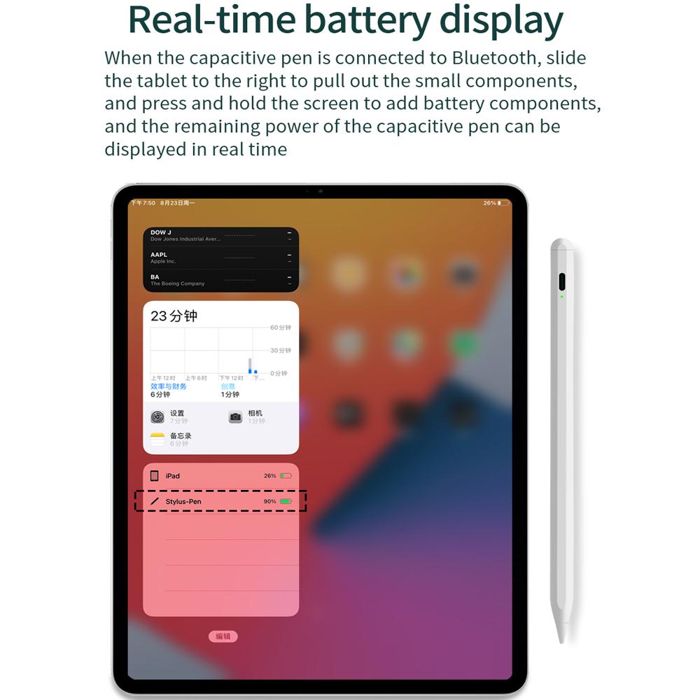 Стилус для Apple Pencil 2 1 iPad Pencil для iPad Pen Air 4 5 7 8 9 Mini 6 2018-2023 для Apple Pencil с отклонением наклона ладони