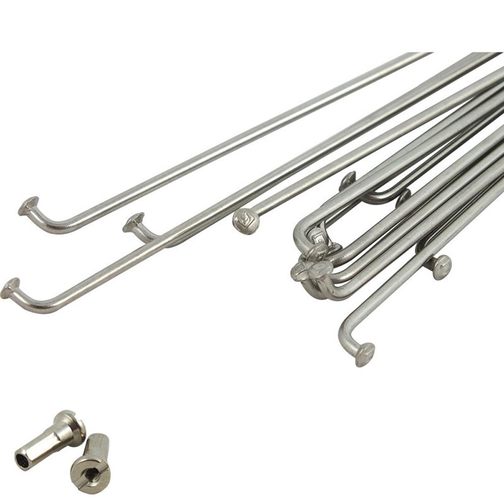 Колеса Горный велосипед 26 дюймов Дорожный велосипед Велосипедные спицы Велосипедные спицы Спицы Ниппели Нержавеющая сталь