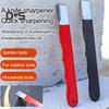 1/5Pcs Cutter Sharpener Portable Tungsten Steel Cutter Sharpener Handheld Pocket Size Multi-Tool Non-Slip Handle Carbide Blades Sharpener for Camping