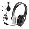 EPSILION USB - Stereo headphones with microphone, USB connector, cable remote control with volume and microphone adjustment