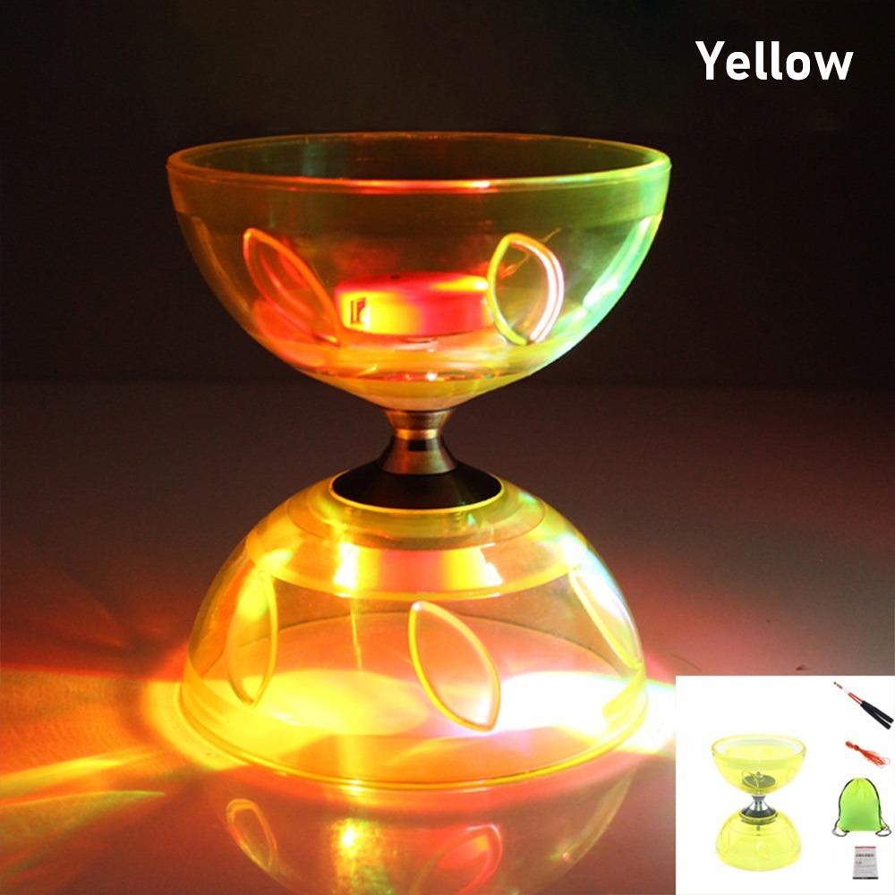 Кожаное китайское йо-йо, мягкая игрушка Diabolo, бодибилдинг, китайское Diabolo Child