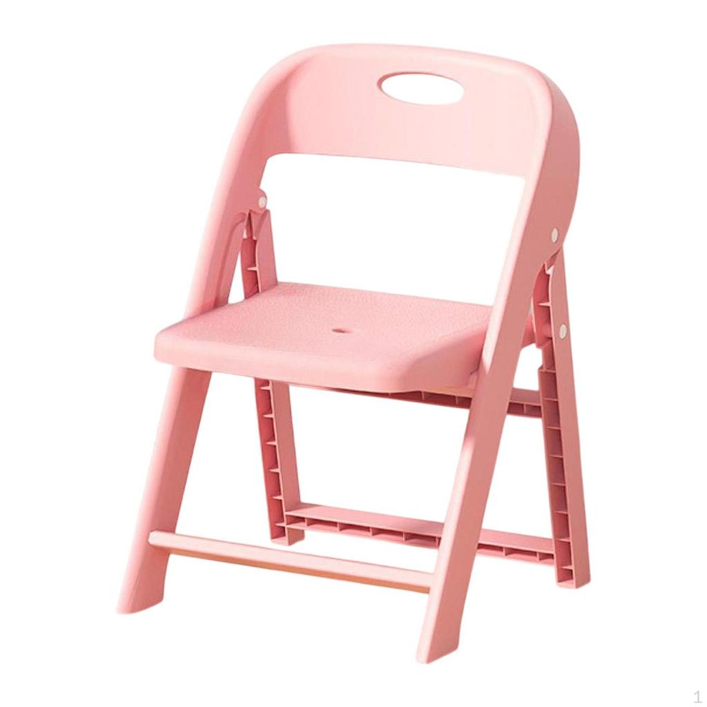 Детский стульчик для детей, детское сиденье для учебы, противоскользящее, легкое, складное, для школы, для дома, детского сада