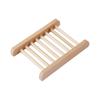 Home & Living Drain Tray Holder Bamboo Leaking Water Soap Holder Storage Box Sponge Plate Soap Dish