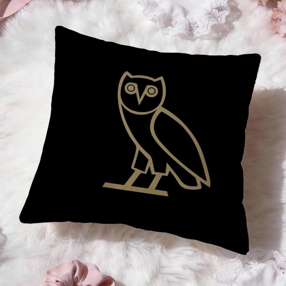 Роскошная наволочка O-OvO OWLS Премиум-комфорт Двусторонняя наволочка - Дизайн «Два в одном» для любой комнаты и салона автомобиля