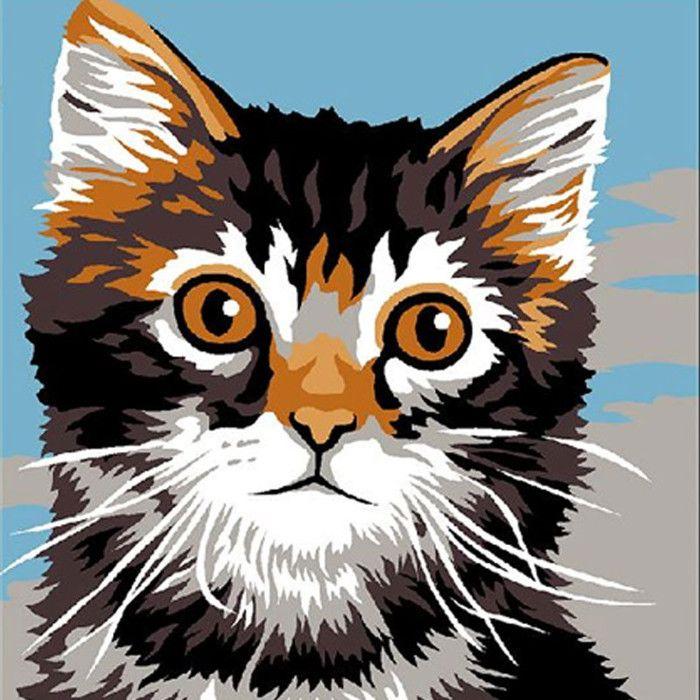 Canvas Kit 18 X 14 Cm Margot Canvas Model Cat