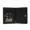 Daks Black Quilted Logo Charm Wallet Dcwa2e218bk