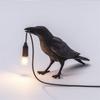 Bird Table Lamp Modern Resin Crow Desk Lamp for Living Room Bedroom Light Wall Sconce Home Decor