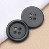 110Pcs Resin Cat Eye Buttons 9mm-30mm Four-Eye Buttons Sewing Accessories DIY Crafting Buttons for Clothing Bags Hats